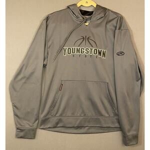 YSU Youngstown State University Rawlings Hoodie Pullover Hidden Pocket